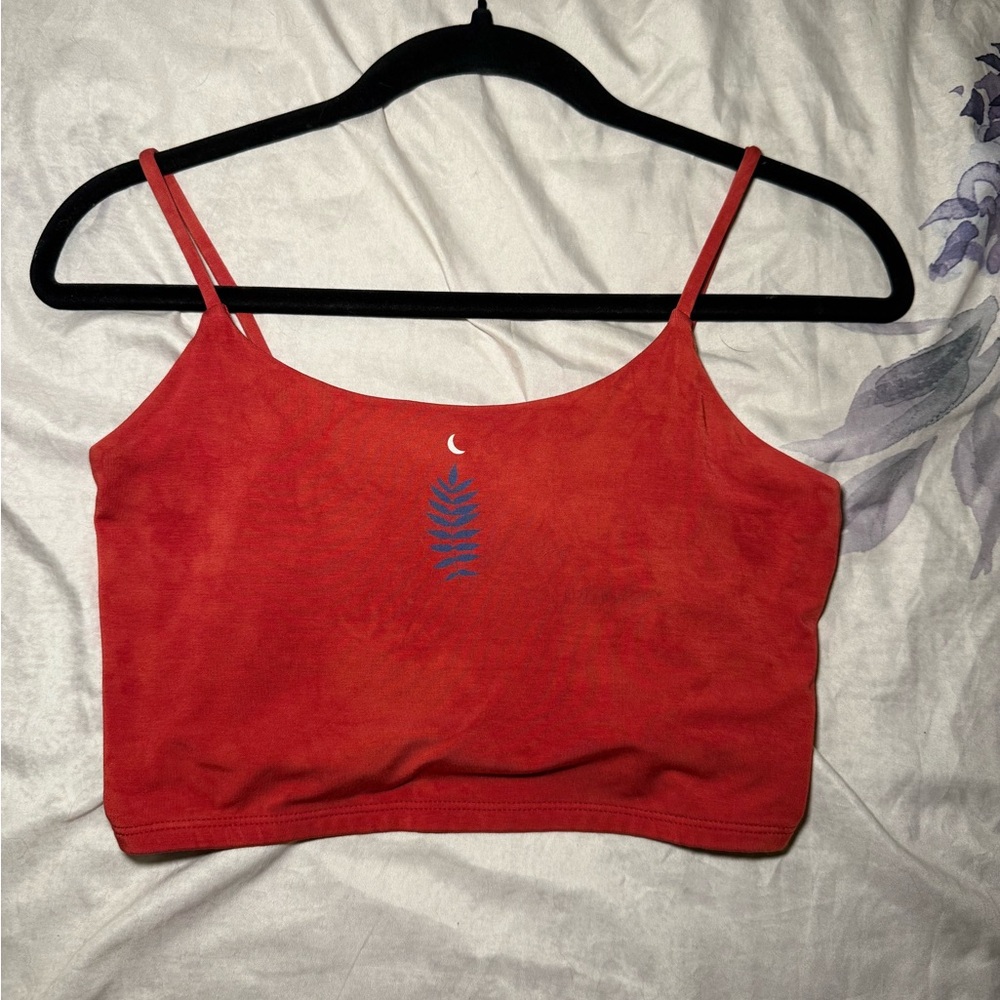 Purusha People Red Fern Top M